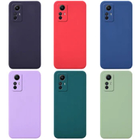 Silicone Case For Redmi Note 12s Case Xiaomi Redmi Note 12S 4G Soft Tpu Phone Case For Redmi Note 12s Back Cover Shockproof Capa