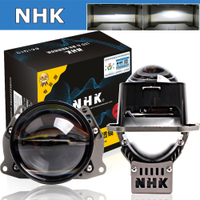 สำหรับ NHK Pro Plus อุปกรณ์เสริมในรถยนต์ติดตั้งเพิ่ม2.5นิ้ว Bi LED ไฟหน้าเลนส์ HID LED Projector Hella 3R G5โปรเจคเตอร์เลนส์6000พัน