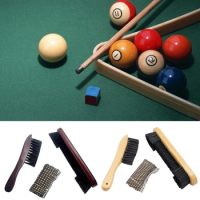 Billiards Pool Table &amp; Brush Tools with Billiard Cue Shaft Snooker Cloth