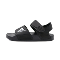 ADIDAS  ADILETTE SANDAL K 魔鬼氈 涼鞋 中童鞋 黑 Y2104 (GW0344)