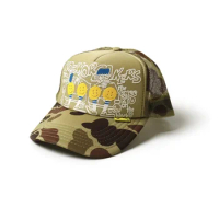 New Kapital 2023 Mens Womens Smile MiNi SKiRTS FOREVER Hat Cap Snapback embroidery cap casquette baseball hats Mesh Sponge #62