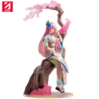 Anime Original Hatsune Miku Figure Megurine Luka Vocaloid Kimono 26Cm Miku Dolls Figurine Model Toys for Girls Gift