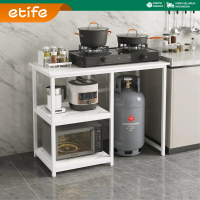 Meja Kompor Gas 2 Tungku Rak Kompor 3 Susun PxLxT 100x45x80/ Rak Dapur Serbaguna