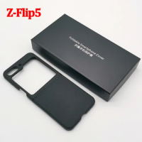 For Samsung Galaxy Z Flip5 Flip 5 Luxury Leather Cover High Quality Foldable All-Inclusive Protective Cover z flip 5 flip5 Case