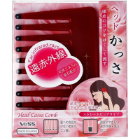 【COMBO!】日本製遠紅外線尖端護理技術強化版深層保濕護髮寬齒按摩梳(洗髮洗頭溼髮/扁梳子)