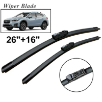 Okowiper RHD &amp; LHD Front Wiper Blades For Subaru XV 2017 - 2018 Windshield Windscreen Front Window 26"+16"