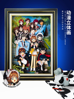 【支持客製】免運 開發票 魔卡少女櫻百變小櫻周邊全家福立體畫手辦拼圖生日禮物女孩女生 動漫掛畫