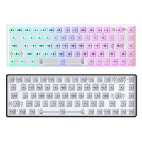Bluetooth-compatible 2.4G RGB Structure Keyboard Customized Keyboard for PC JIAN