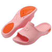 (e鞋院)KENROL科柔銀離子防護防滑居家拖鞋(買一雙就送一雙珊瑚絨暖冬保暖襪子(隨機出貨)