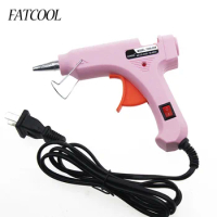 FATCOOL Professional High Temp Heater 20W Hot Glue Gun Repair Heat tool Heat Gun Blue Mini Gun With Trigger US Or EU plug