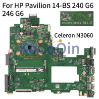 DA00P1MB6D1 DA00P1MB6D0 For HP Pavilion 240 246 G6 14-BS Notebook Mainboard N3060 925425-001 925425-601 DDR3L Laptop Motherboard