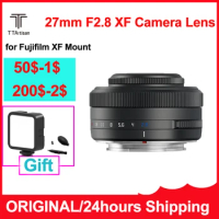 TTArtisan 27mm F2.8 XF Camera Lens Auto Focus For Fuji XA7 XT30 XPRO XE4 XS10 Camera APS-C frame Lens For Fujifilm XF Mount