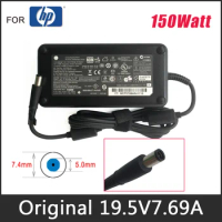 Original Laptop Charger 19.5V 7.69A 150W Ac Adapter For HP 681058-001 TPC-LA52 Envy 27-P011,27-p021,27-p051 AIO PC Power Supply
