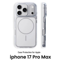 เคสโทรศัพท์แม่เหล็กสีขาว รุ่น P69 เหมาะอย่างยิ่งสำหรับ iPhone 17 Pro Max, 17 Pro และ 17 รวมถึง iPhon