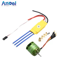 RC 4000KV Brushless Motor For All ALIGN TREX T-rex 450 With XXD 30A ESC For Rc Helicopter Accessories