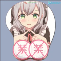 Hololive cute girls 3D Oppai Mouse Pad Kawaii Anime Gaming