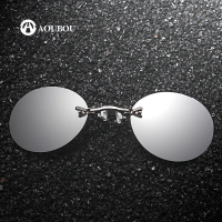 Kính Không Gọng, Kính Tròn Phong Cách Retro, Kính Siêu Nhẹ Matrix Morpheus [COD]