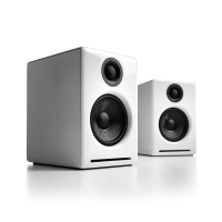 美國品牌 audioengine A2+2025升級版 主動式立體聲藍牙書架喇叭 公司貨-白色