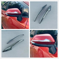 For Toyota SIENTA 2022 2023 ABS Chrom Side Door Rearview Mirror Caps Strip Shell Decorative Trim Sticker Car Styling Accessories