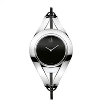 Calvin Klein Dress Black/Leather Women's Sophistication Watch - K1B33102
