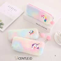 Kotak Pensil Kuda Poni Rainbow Lucu Tepak Pensil Anak Pouch Murah Bisa Cod