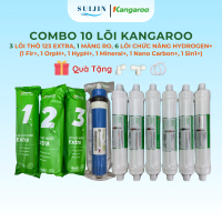 Combo 10 Lõi Lọc Nước Kangaroo Hydrogen Gồm 123 Màng RO Fir OrpH HypH MINERAL Nano 5IN1 Dùng Cho Mod