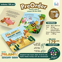 Meccamedina Kids - My First Islamic Sensory Book Buku Sensori Anak Pelajar Muslim