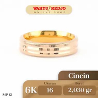 Cincin Emas Kadar 6K Wahyu Redjo CC-6K 29921274