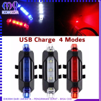 LED Lampu Sepeda Belakang USB Charge LED USB251 Viral