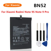 BN52 Replacement Battery For Xiaomi Redmi Note 9S Note 9 Pro Bateria Mobile Phone Batteries Free Tools