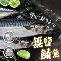 【一手鮮貨】無鹽整尾挪威鯖魚(3尾組/單尾500g~550g/鯖魚)