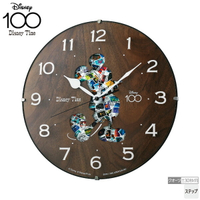 (免運)  SEIKO FW809B 迪士尼 100週年 限定款 掛鐘 時鐘 郵票圖案 米奇 米老鼠 Disney100
