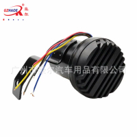 Top-Grade 12V Waterproof Voice Broadcast Horn - Japanese 4-Tone Siren, Durable for Emergency & Secur