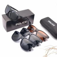 New...Sunglasses kacamata Hitam Fashion Pria Wanita Police P602 Polarized Anti Uv Bisa Siang Dan Mal
