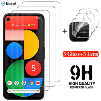 Full Glue Tempered Glass For Google Pixel 5 4 3 Screen Protector For Pixel 4A 5g Protective Lens Film For Google Pixel 4 3 XL 6