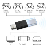 TY-1803 USB Receiver for Switch Xbox One S/X Console Bluetooth-compatible 5.0 Wireless Controller Gamepad Adapter Gaming