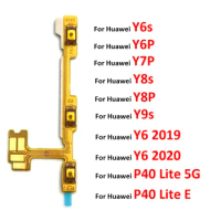 Power On Off Side Button Volume Switch Key Flex Cable For Huawei Y9S Y6P Y8S Y8P Y7P Y6S P40 Lite 5G E Switch Control Volume