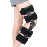 Adjustable ROM Hinged Knee Brace for Arthritis Pain and Support, Post Op Knee Immobilizer for ACL, MCL, PCL Injure, Women &amp; Men
