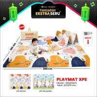 SPEEDS SNI M Playmat Bayi Karpet Lipat Permadani Playmate Bayi XPE Foldable 8/10mm (180x200cm) Alas 