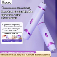 【Versi Ekonomis】KUCUU Alat cukur bulu kemaluan Pencukur Bulu Miss V Alat Cukur Wanita Mini tahan air
