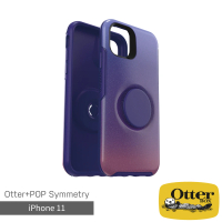 【OtterBox】iPhone 11 6.1吋 Symmetry炫彩幾何泡泡騷保護殼(晚霞)