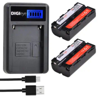 NP-F550 NP-F570 NPF570 Battery + LCD Charger for Sony NP F970 F750 F960 F530 F570 and CCD-RV100 SC5 SC9 TR1 TR940 Hi-8