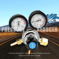 CO2 Flow Meter Gas Regulator Welding Gauge Argon Gas Regulator Pressure Reducer