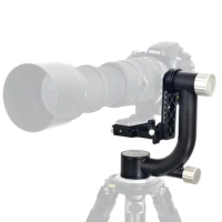 Carbon Fiber Arca Quick Release Plate DSLR Cameras Panoramic Gimbal Tripod Head