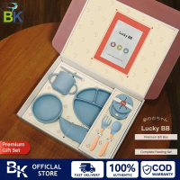 Lucky BB Hampers Bayi Kado Lahiran Anak Perempuan Laki Laki - Parcel Mpasi Peralatan Makan Silikon 1