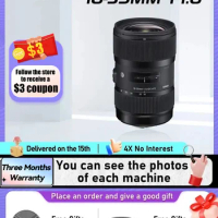 Sigma 18-35mm F1.8 DC HSM Art APS-C Frame Large Aperture Zoom Lens Landscape Photography For Canon 6D II Nikon 18 35 1.8 (Used)