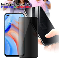 【CITY BOSS】for Oppo Reno 4 5G 防偷窺玻璃滿版玻璃保護貼