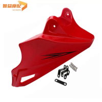 Suitable for Honda HONDA MSX125SF Silver Steel Little Monster Lower Fairing Engine Cover Modificatio