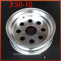 Scooter scooter, electric tire, round front wheel balance car, wheel hub 3.50-10 aluminum alloy wheel hub