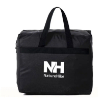 【May Shop】NH旅行露營行李箱 45L超大容量收納整裡袋 黑色